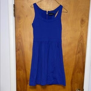 Cynthia Rowley Blue Sleeveless Racerback Dress